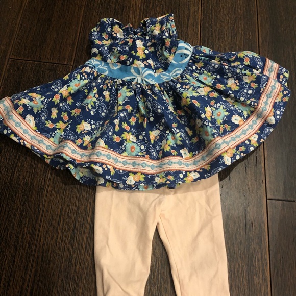 Matilda Jane Other - Platinum by Matilda Jane floral top and leggings